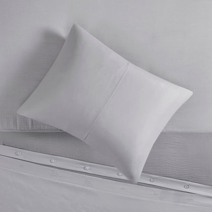 Beautyrest Miro - Set copripiumino oversize in garza, 3 pezzi (inserto escluso)