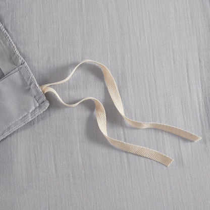 Beautyrest Miro - Set copripiumino oversize in garza, 3 pezzi (inserto escluso)