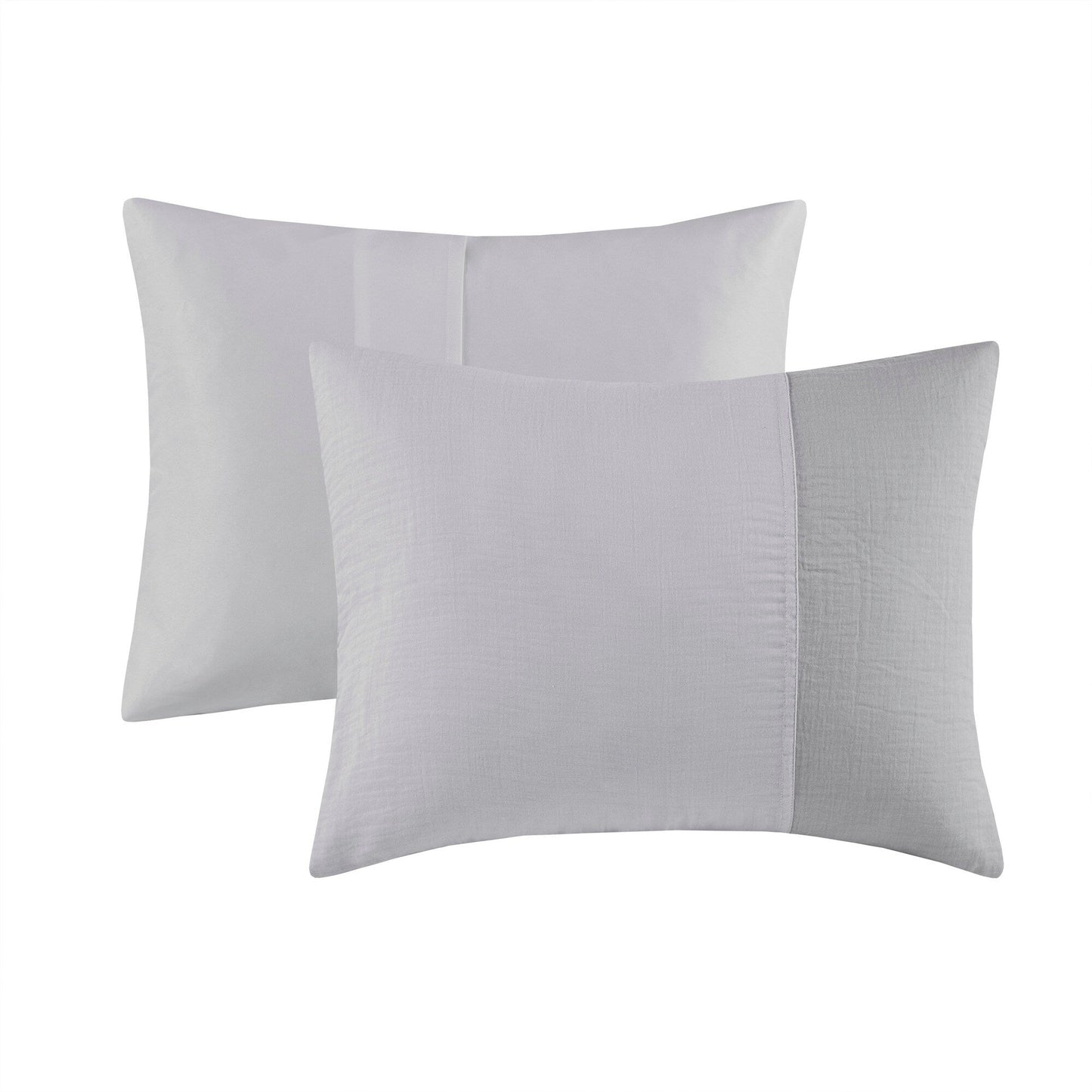 Beautyrest Miro - Set copripiumino oversize in garza, 3 pezzi (inserto escluso)