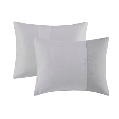 Beautyrest Miro - Set copripiumino oversize in garza, 3 pezzi (inserto escluso)