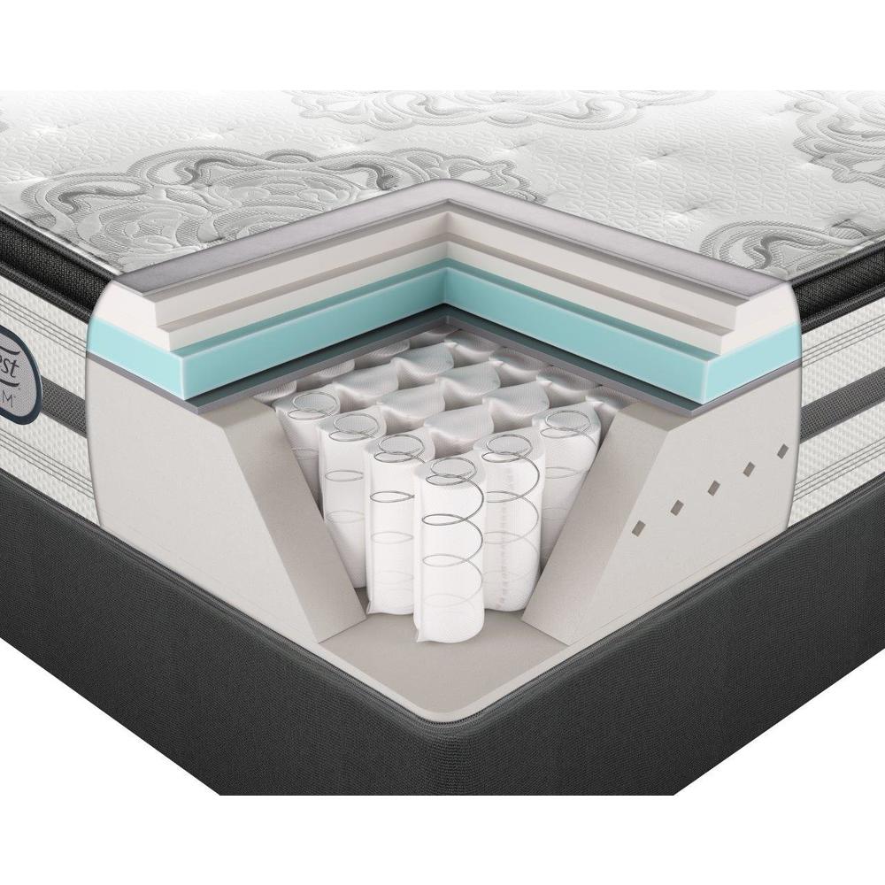 Set di materassi California King-size Beautyrest Platinum da 14 pollici in memory foam AirCool Plush