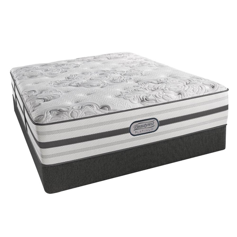 Set di materassi California King-size Beautyrest Platinum da 14 pollici in memory foam AirCool Plush