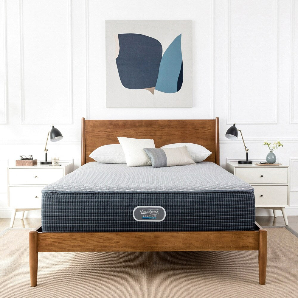 Set di materassi ibridi Beautyrest Silver East Hill Lake Firm Hybrid da 13,5 pollici, dimensioni standard - N/D