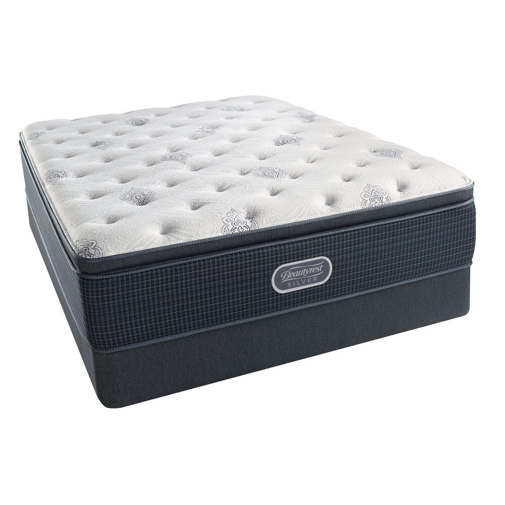 Set di materassi Beautyrest Silver Maddyn da 14 pollici con cuscino superiore rigido di lusso