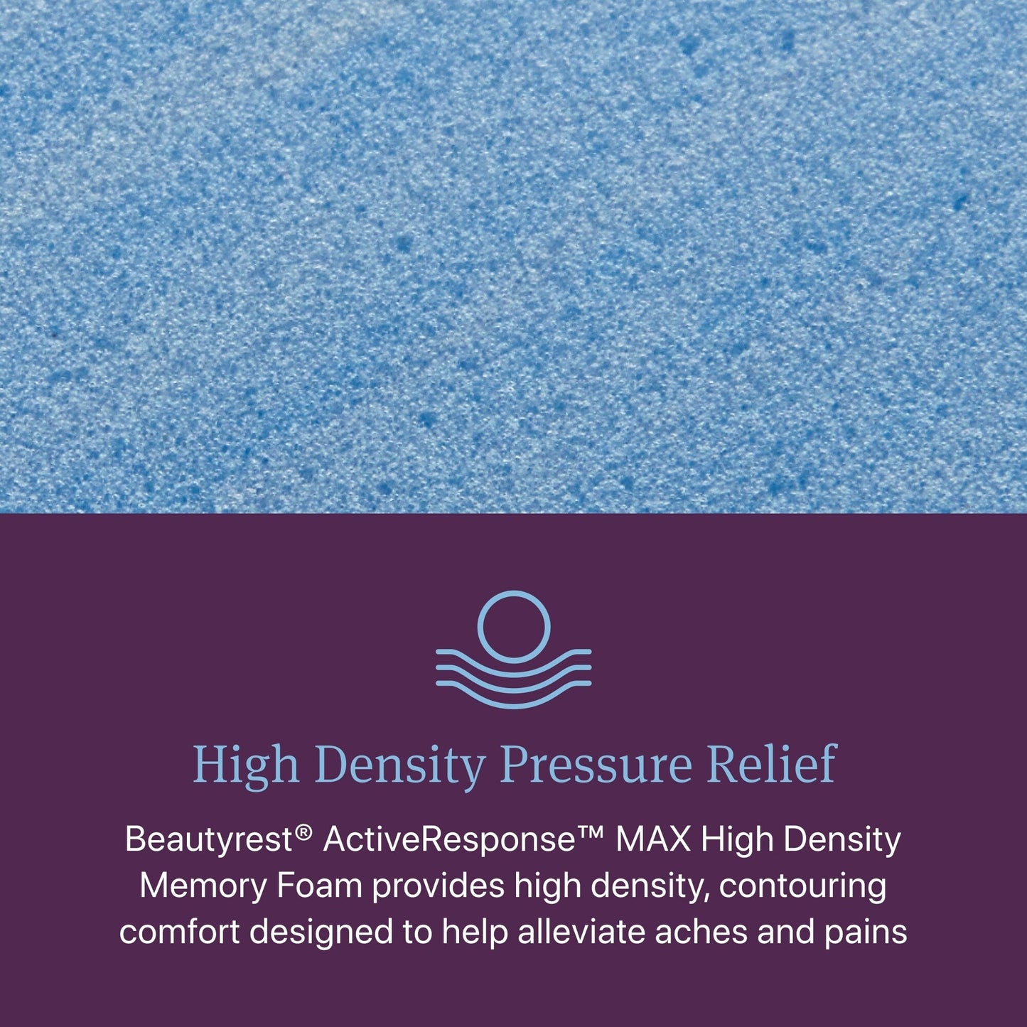 Materasso Beautyrest World Class Level Four Hybrid Medium Apex PillowTop - Blu scuro