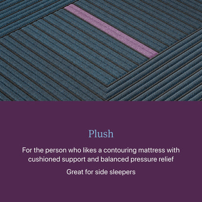 Materasso ibrido Beautyrest World Class Level Three - Blu scuro