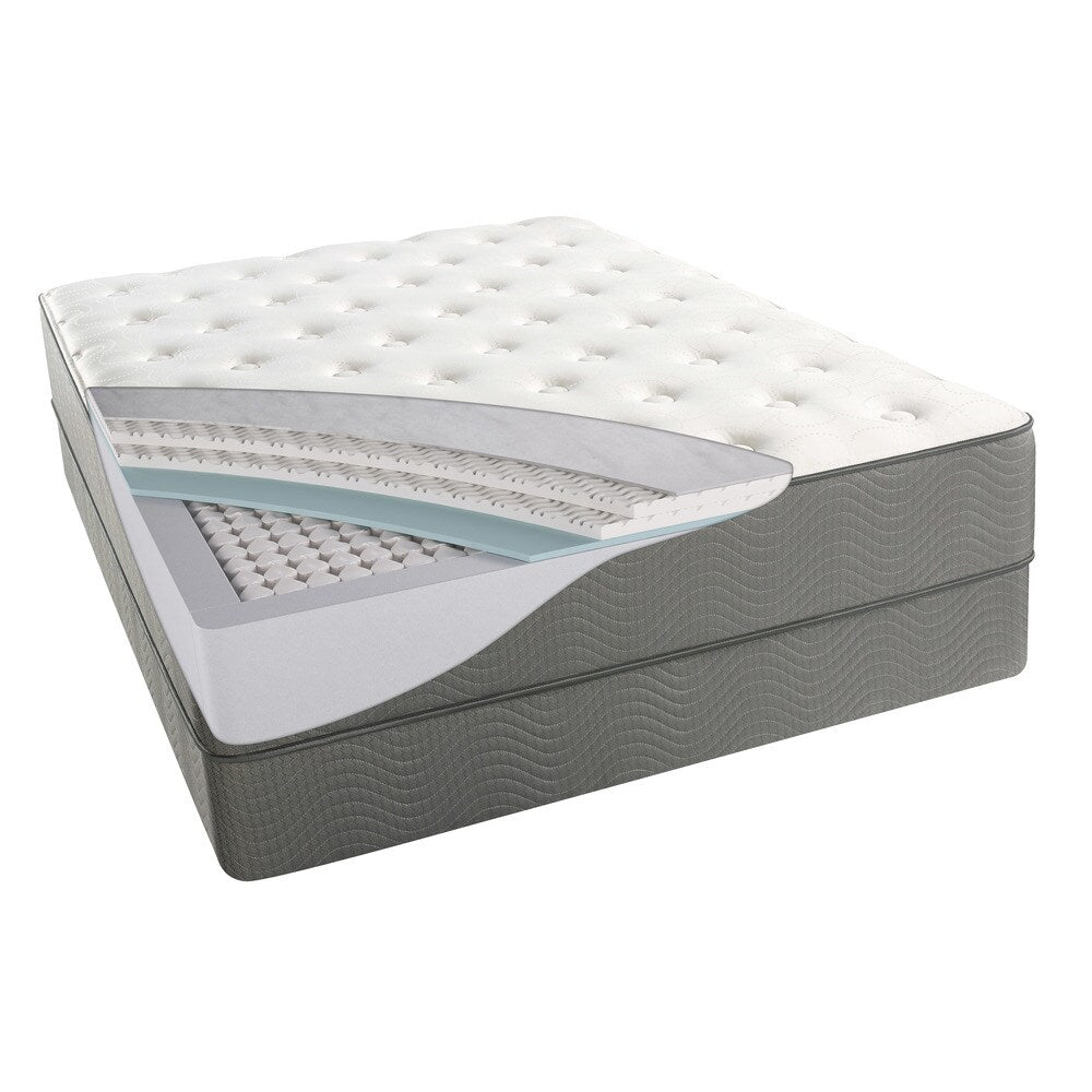 Set di materassi Simmons Beautysleep Cedar Creek Cove Plush da 11,5 pollici, misura standard - N/D