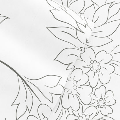 Set di lenzuola con tasca profonda, 4 pezzi, stampate e doppia spazzolatura di Becky Cameron