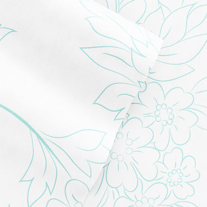 Set di lenzuola con tasca profonda, 4 pezzi, stampate e doppia spazzolatura di Becky Cameron