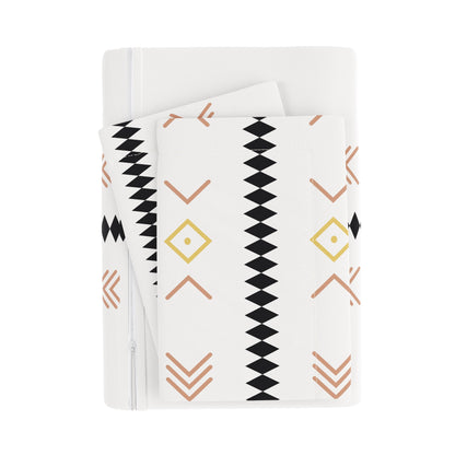 Set copripiumino 3 pezzi Becky Cameron Natural Geo Lines