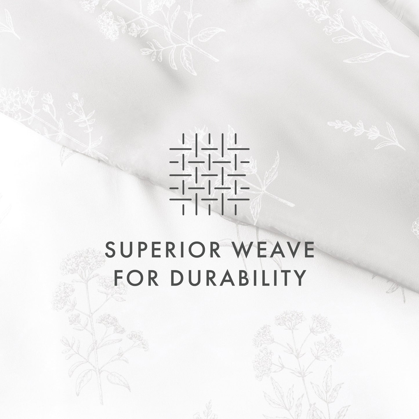 Set copripiumino reversibile Becky Cameron Ultra Soft Botany Floral, 3 pezzi