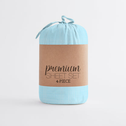 Set di lenzuola con tasche profonde stampate Becky Cameron da 4 pezzi