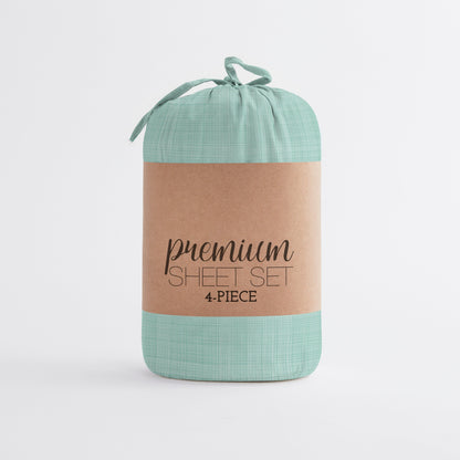 Set di lenzuola con tasche profonde stampate Becky Cameron da 4 pezzi