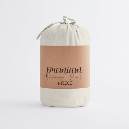 Set di lenzuola con tasche profonde stampate Becky Cameron da 4 pezzi