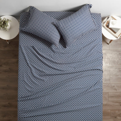 Set di lenzuola con tasche profonde, 4 pezzi, stampate e ultra morbide di Becky Cameron