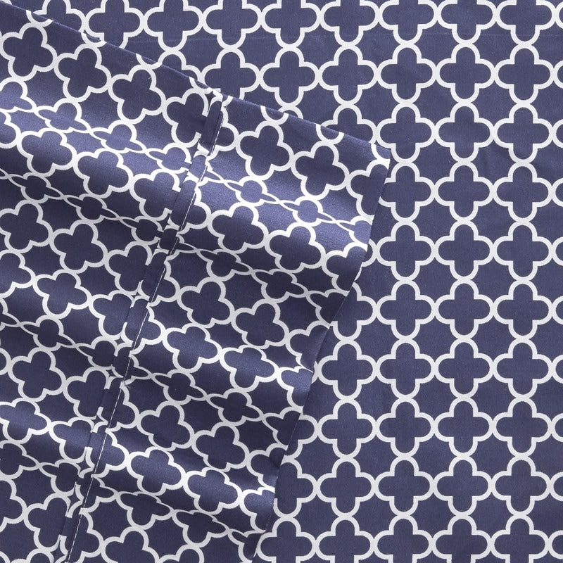 Set di lenzuola con tasche profonde, 4 pezzi, stampate e ultra morbide di Becky Cameron