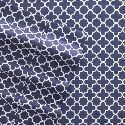 Set di lenzuola con tasche profonde, 4 pezzi, stampate e ultra morbide di Becky Cameron