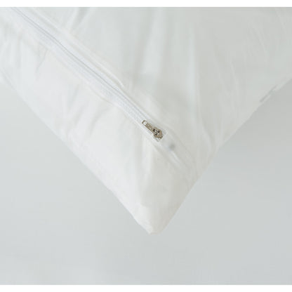 Protezioni per cuscini in vinile anti-cimici, anti-allergeni, impermeabili - Fodere per cuscini resistenti con cerniera (set da 2)