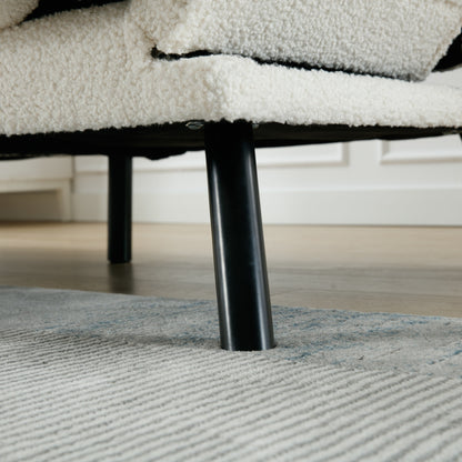 Mobili per camera da letto, mobili per soggiorno, divano con cuscino spesso, divano letto, divano letto con piedini in metallo.