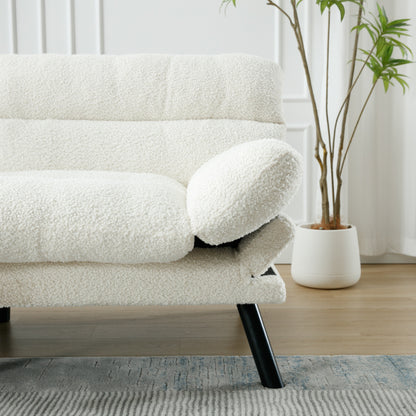 Mobili per camera da letto, mobili per soggiorno, divano con cuscino spesso, divano letto, divano letto con piedini in metallo.