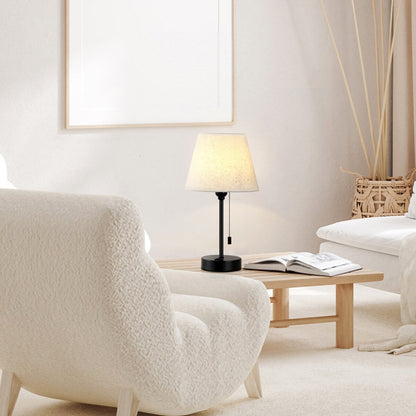 Set di 2 lampade da comodino con porte USB - 2 pezzi