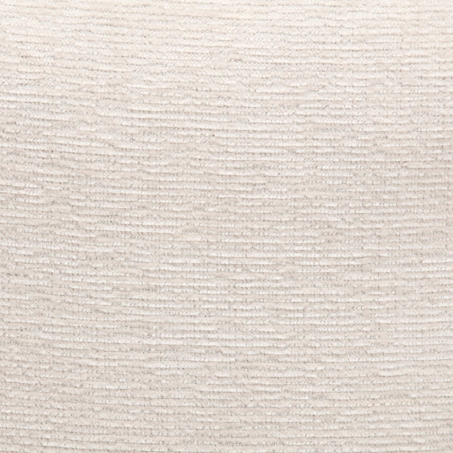 Divano a due posti in ciniglia beige con tasca e borchie