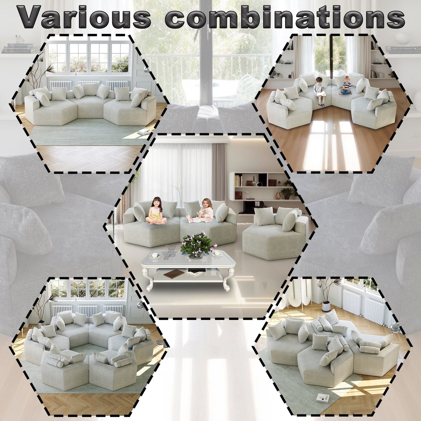 Divano letto singolo in ciniglia beige con cuscino per schienale