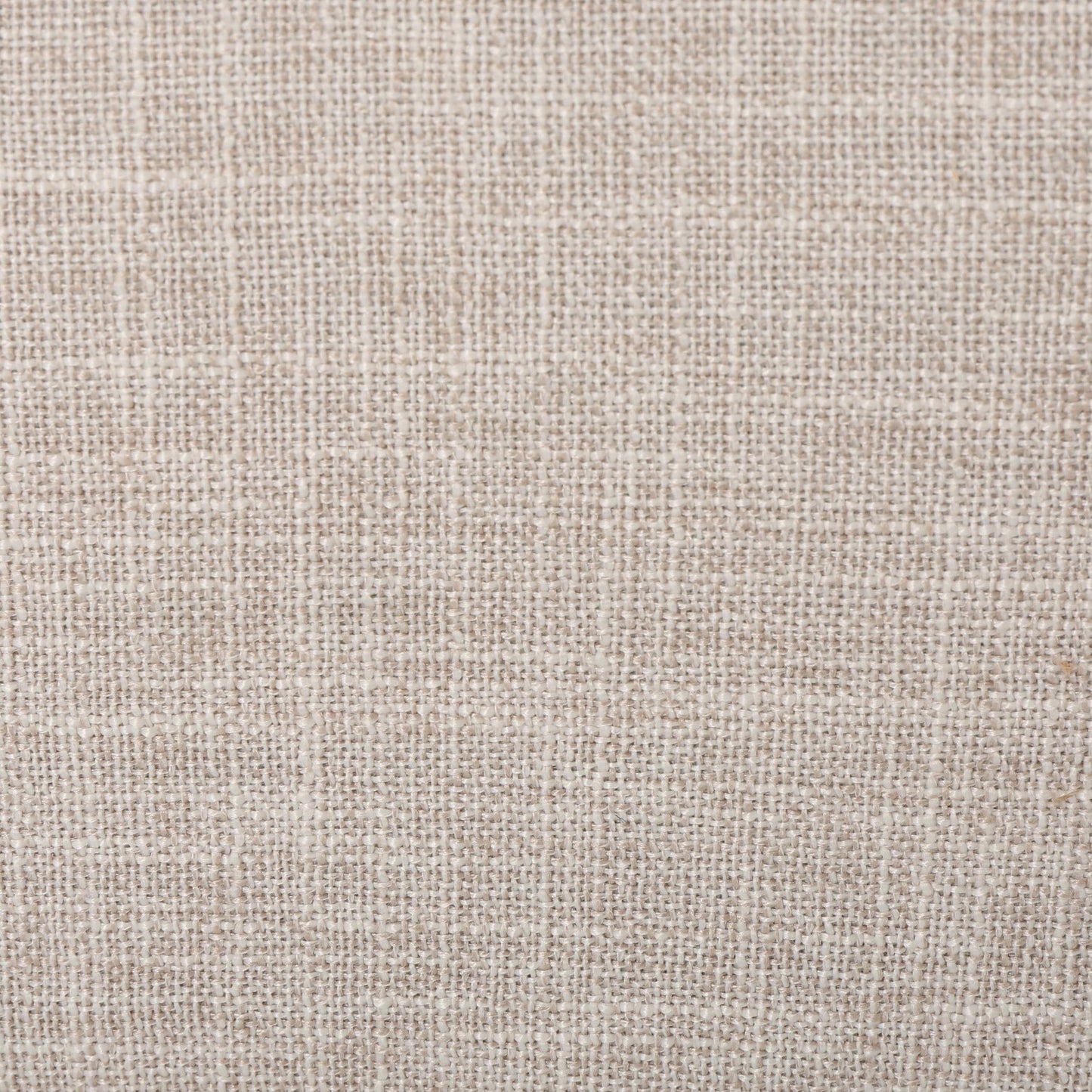 Poltrona reclinabile imbottita Mid-Century in tessuto beige con poggiapiedi, schienale con bottoni trapuntati, gambe in legno di faggio