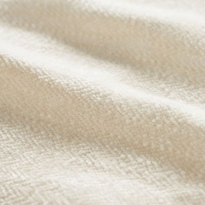 Divano minimalista beige a 3 posti con imbottitura in schiuma ad alta densità