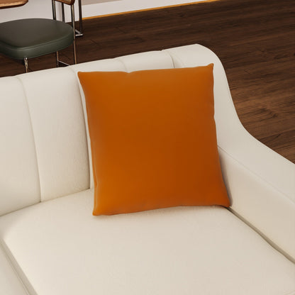 Divano moderno in velluto beige con dettagli dorati e cuscini morbidi per il soggiorno