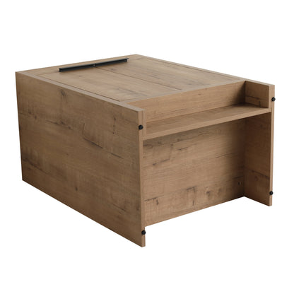 Beingnext 24/30/36 Mobile bagno con lavabo, mobile bagno indipendente con anta a chiusura ammortizzata e ripiano regolabile