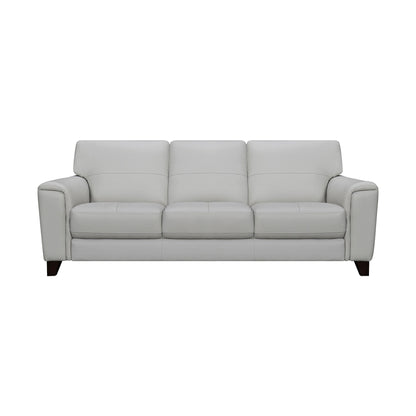 Divano Bergen 87 a 3 posti rivestito in pelle