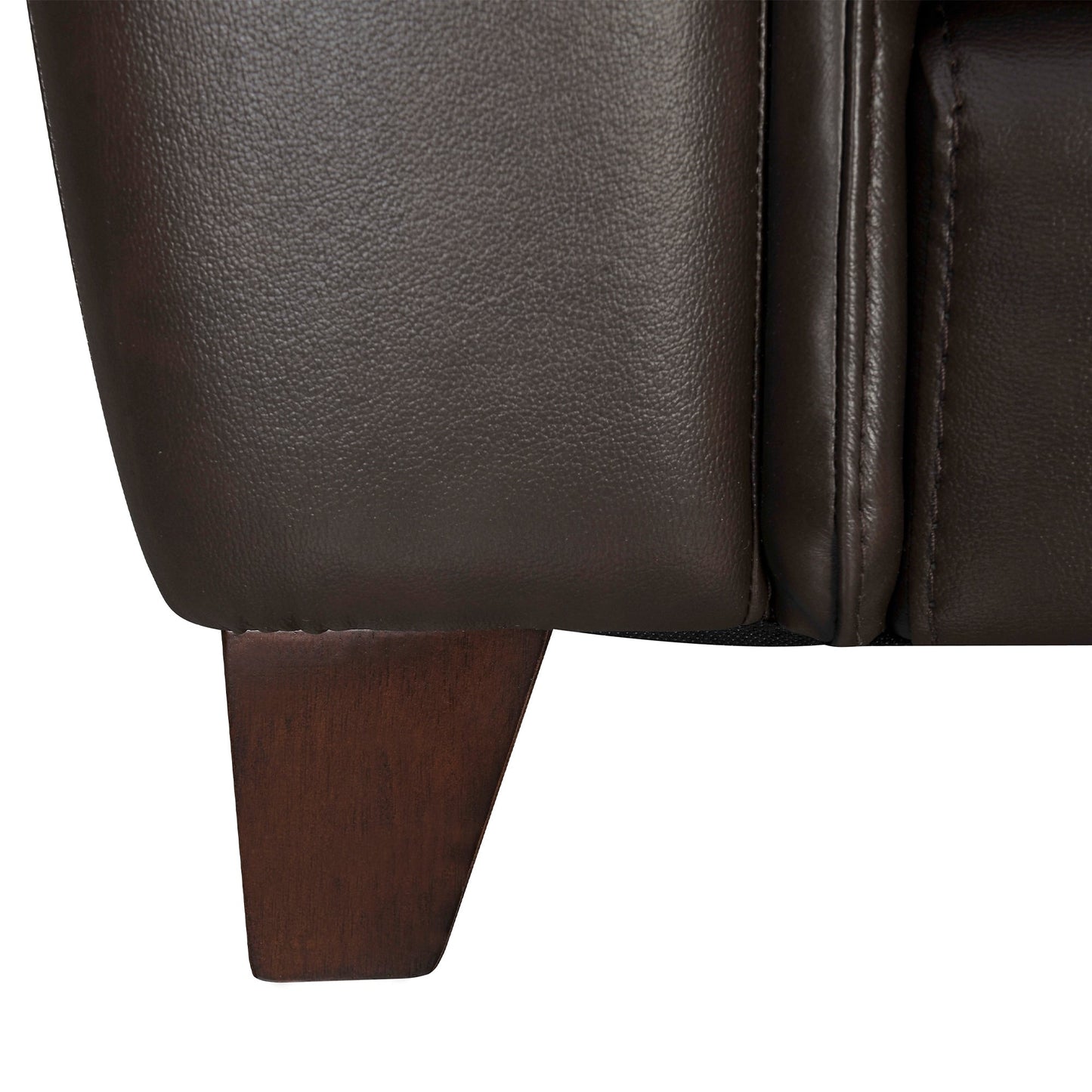 Divano Bergen 87 a 3 posti rivestito in pelle