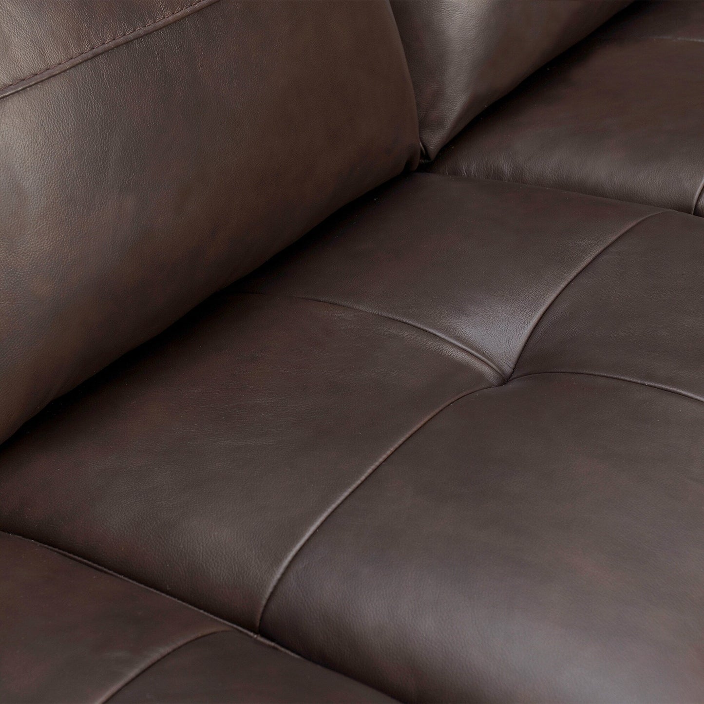 Divano Bergen 87 a 3 posti rivestito in pelle