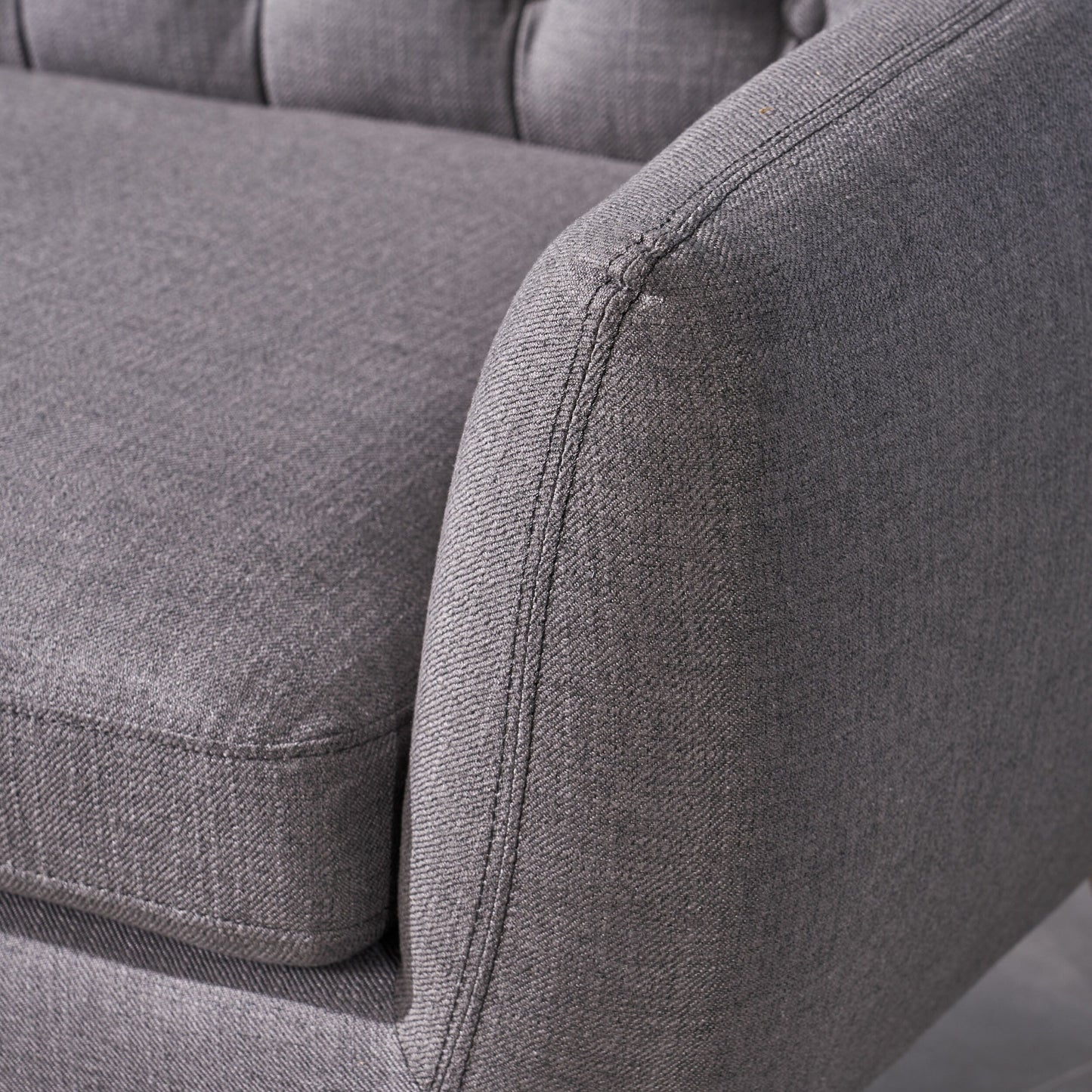 Divano piccolo Bernice Mid-Century Modern di Christopher Knight Home