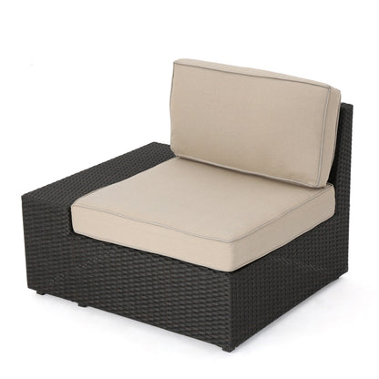 Il miglior set di divani da esterno in vimini Sail Bridge da 6 pezzi di Havenside Home