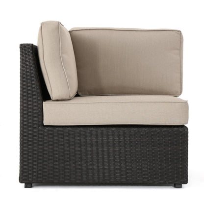 Il miglior set di divani da esterno in vimini Sail Bridge da 6 pezzi di Havenside Home