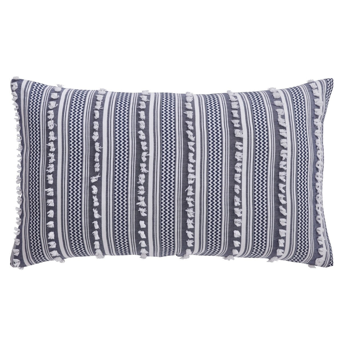 Set copripiumino Better Trends Angelique 100% cotone trapuntato in morbida ciniglia con eleganti strisce, lavabile in lavatrice e asciugabile in asciugatrice.