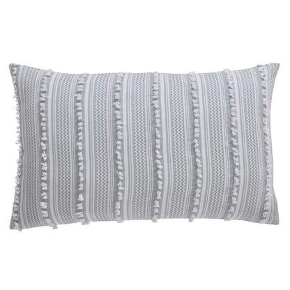 Set copripiumino Better Trends Angelique 100% cotone trapuntato in morbida ciniglia con eleganti strisce, lavabile in lavatrice e asciugabile in asciugatrice.