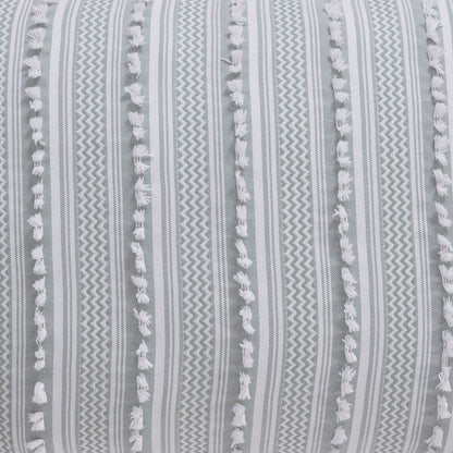 Set copripiumino Better Trends Angelique 100% cotone trapuntato in morbida ciniglia con eleganti strisce, lavabile in lavatrice e asciugabile in asciugatrice.