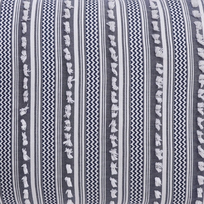 Set copripiumino Better Trends Angelique 100% cotone trapuntato in morbida ciniglia con eleganti strisce, lavabile in lavatrice e asciugabile in asciugatrice.