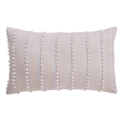 Set copripiumino Better Trends Angelique 100% cotone trapuntato in morbida ciniglia con eleganti strisce, lavabile in lavatrice e asciugabile in asciugatrice.