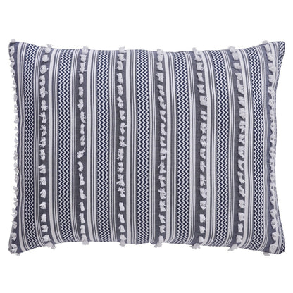 Set copripiumino Better Trends Angelique 100% cotone trapuntato in morbida ciniglia con eleganti strisce, lavabile in lavatrice e asciugabile in asciugatrice.