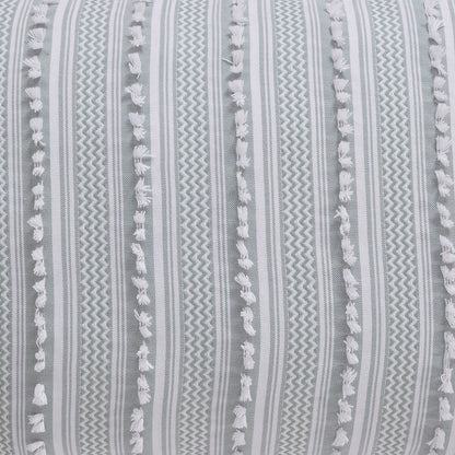 Set copripiumino Better Trends Angelique 100% cotone trapuntato in morbida ciniglia con eleganti strisce, lavabile in lavatrice e asciugabile in asciugatrice.