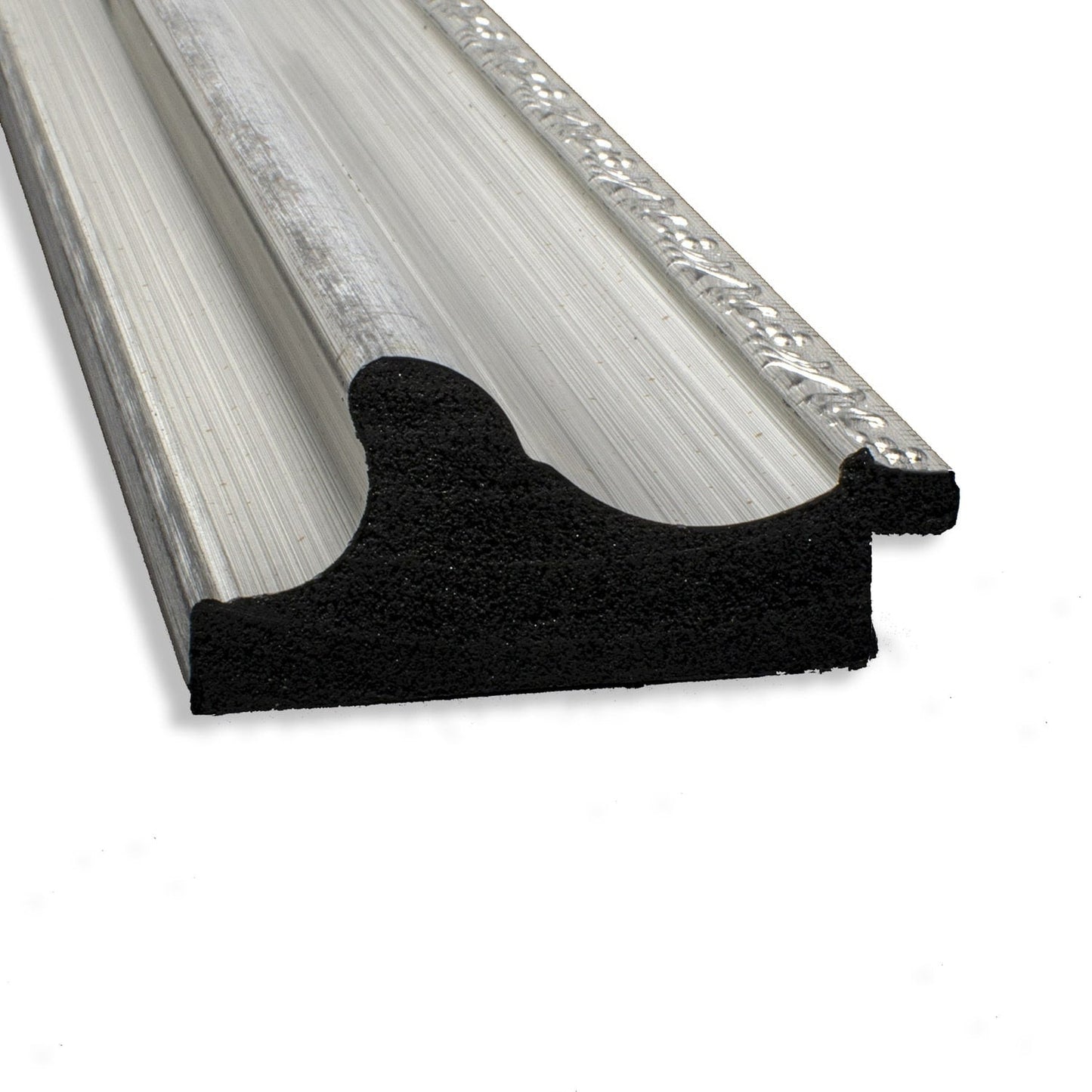 Specchio da parete per bagno bisellato - Cornice argento Parlor