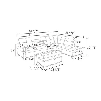 Set di divani in similpelle nera, 3 pezzi