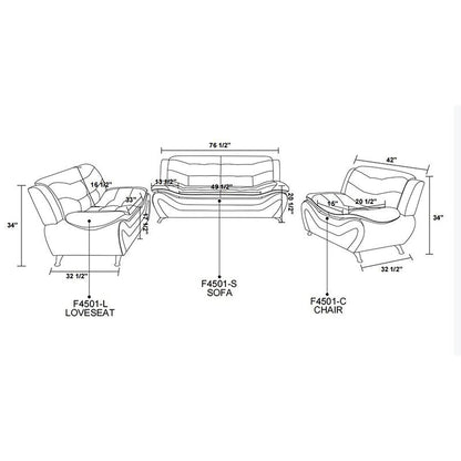 Divano da soggiorno in similpelle nera e bianca a 1 posto