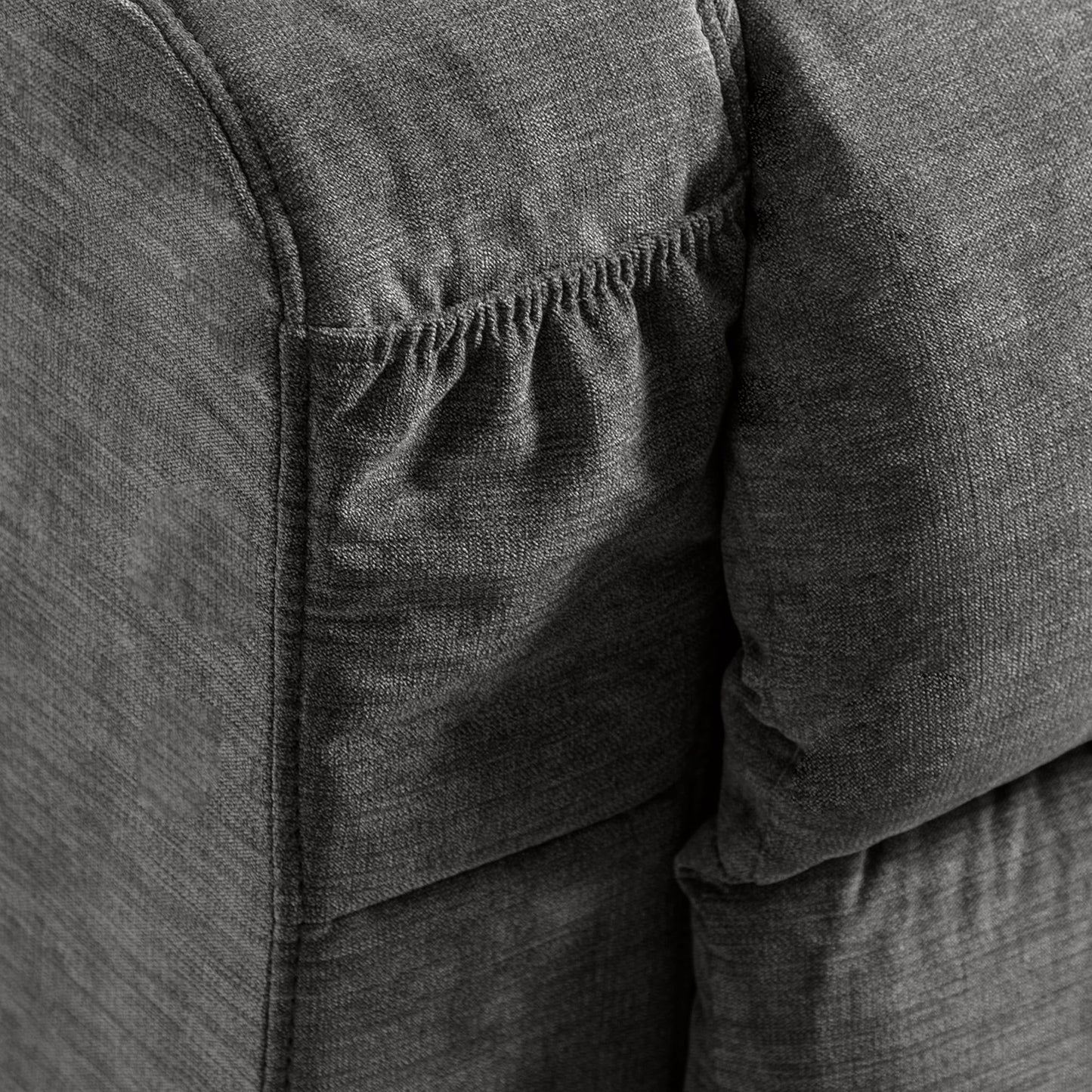 Poltrona reclinabile elettrica blu con riscaldamento, massaggio, ricarica USB, tasche laterali e telecomando per la massima praticità