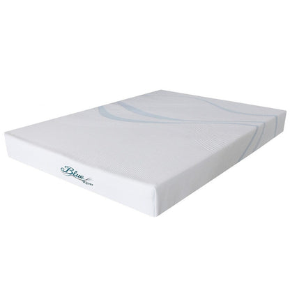 Materasso in memory foam al tè verde infuso con gel Blue River di Roundhill Furniture da 8 pollici - N/D