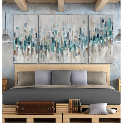 Blue Staccato-A Premium Multi Piece Art disponibile in 3 misure